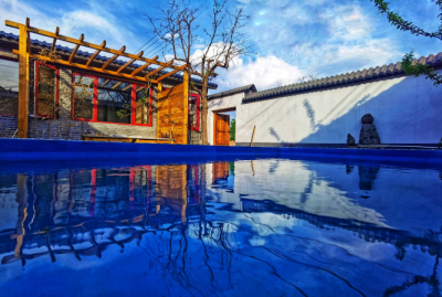 北京怀柔九渡河天宏山居民宿