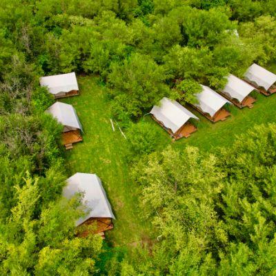 北京平谷渔阳自然部落野奢密境露营基地