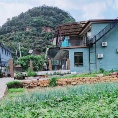 北京平谷京东大峡谷夏日山间民宿